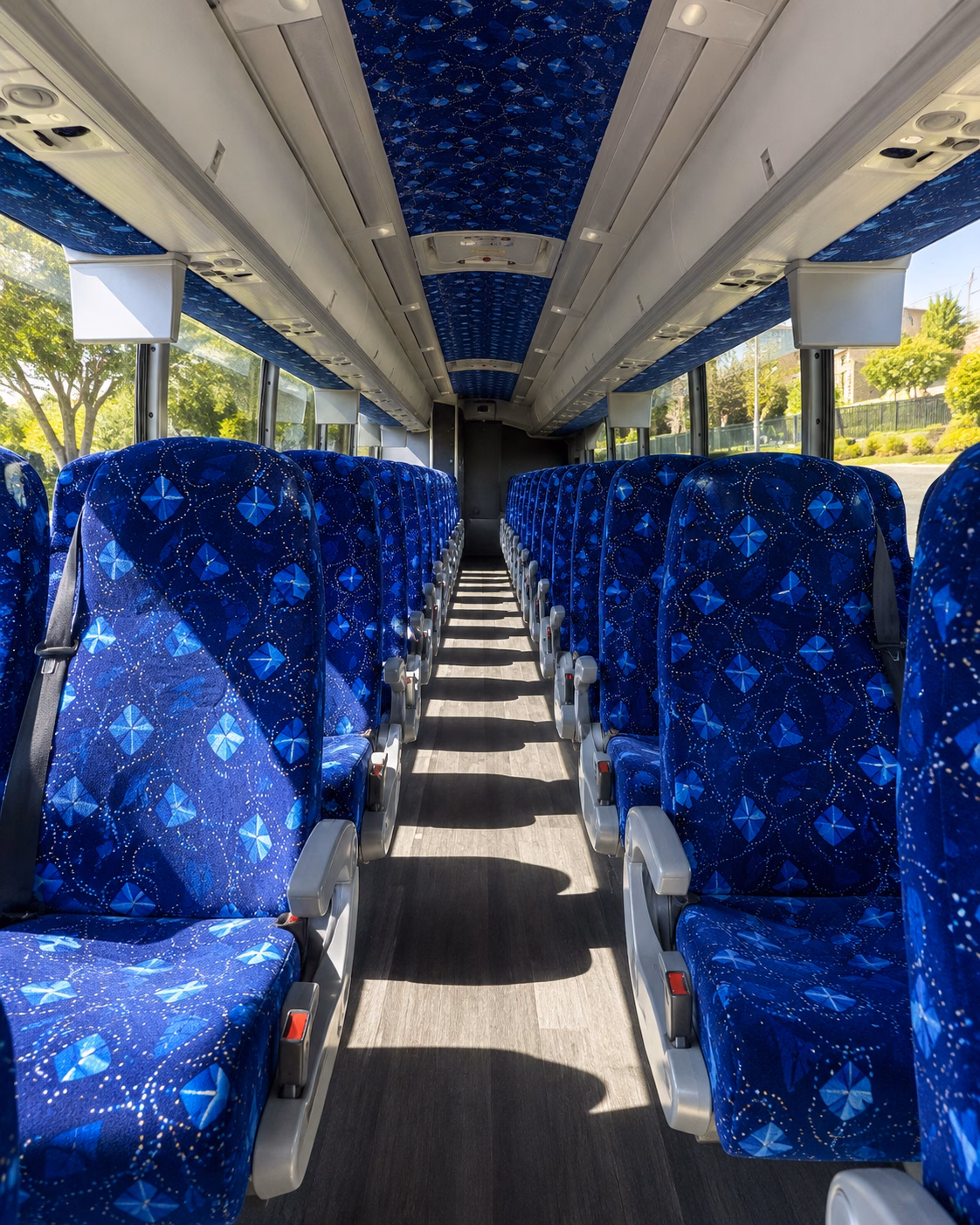 south gate employee transportation onboard seating
