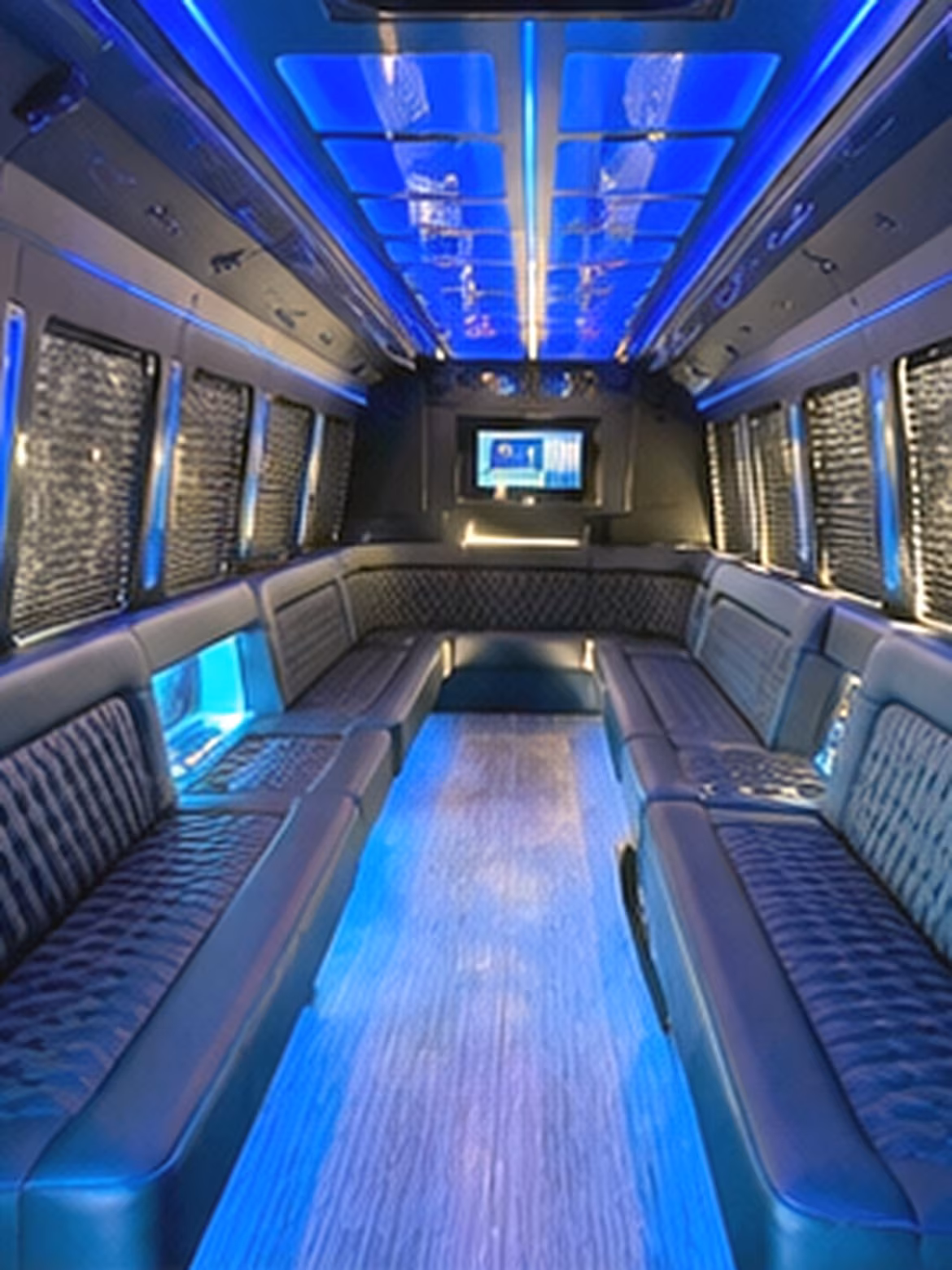 south gate prom party buses with led lighting sound systems and more